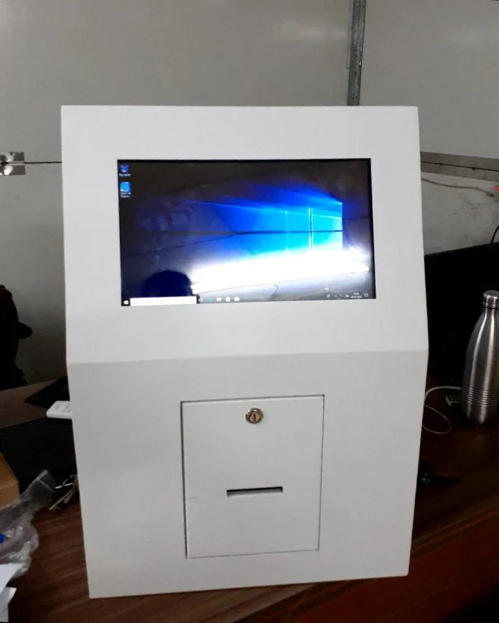 Wall Mount Q- Management Tablet Kiosks